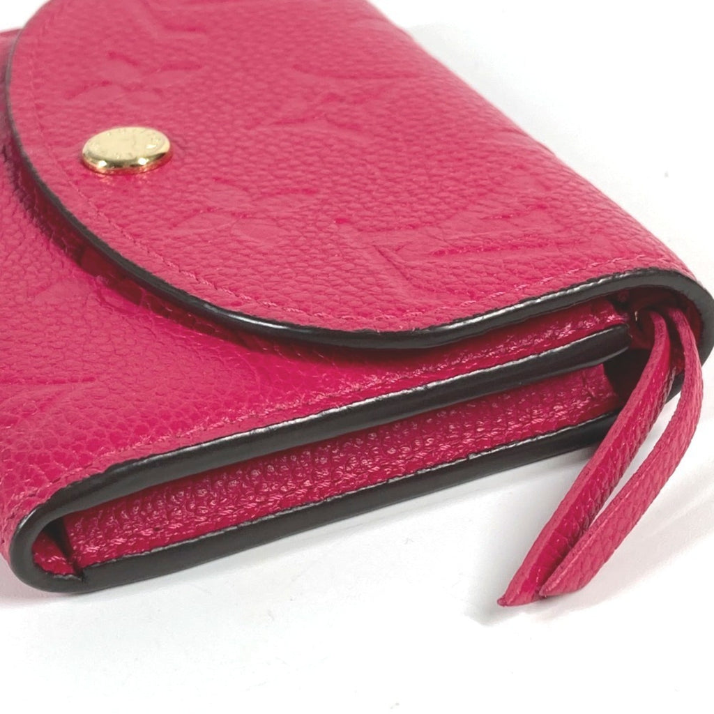Louis Vuitton Monogram Empreinte Pink Monogram Empreinte Long Wallet (Bi-Fold) (Pre-Owned)
