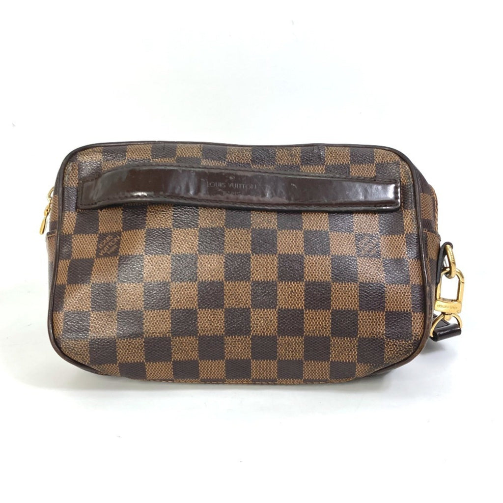Louis Vuitton Damier Brown Ebene Damier Canvas Pochette (Pre-Owned)