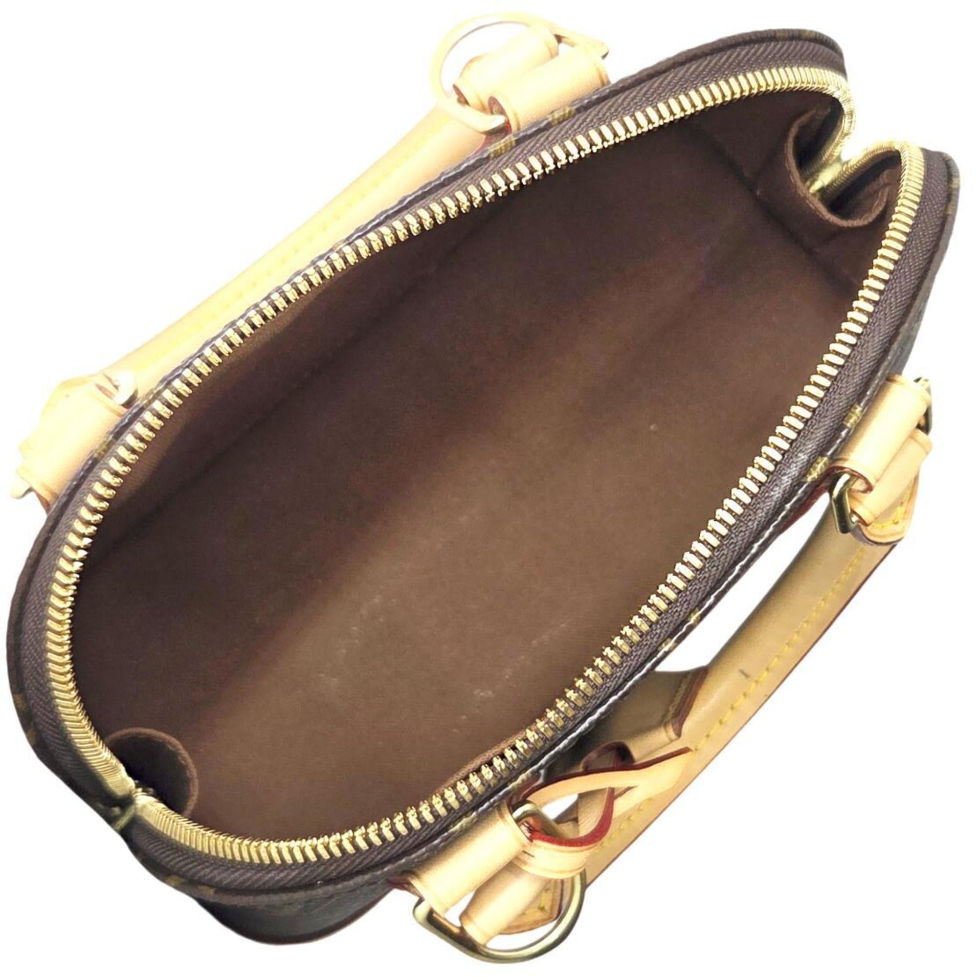 Louis Vuitton Brown Monogram Handbag Shoulder Bag (Pre-Owned)