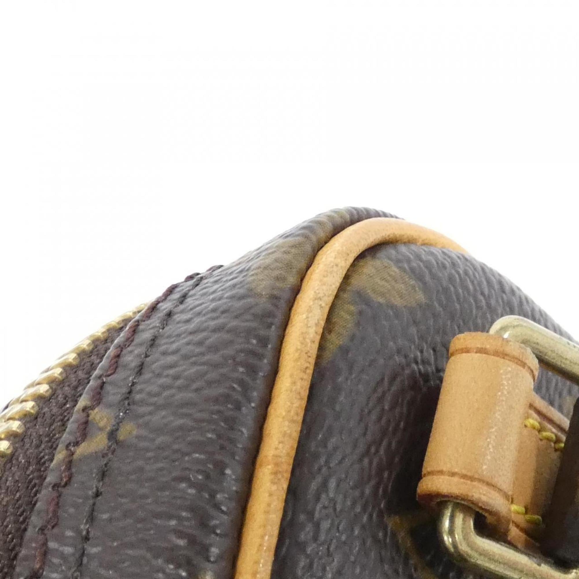 Louis Vuitton Brown Coated Canvas Shoulder Bag (Pre-Owned)