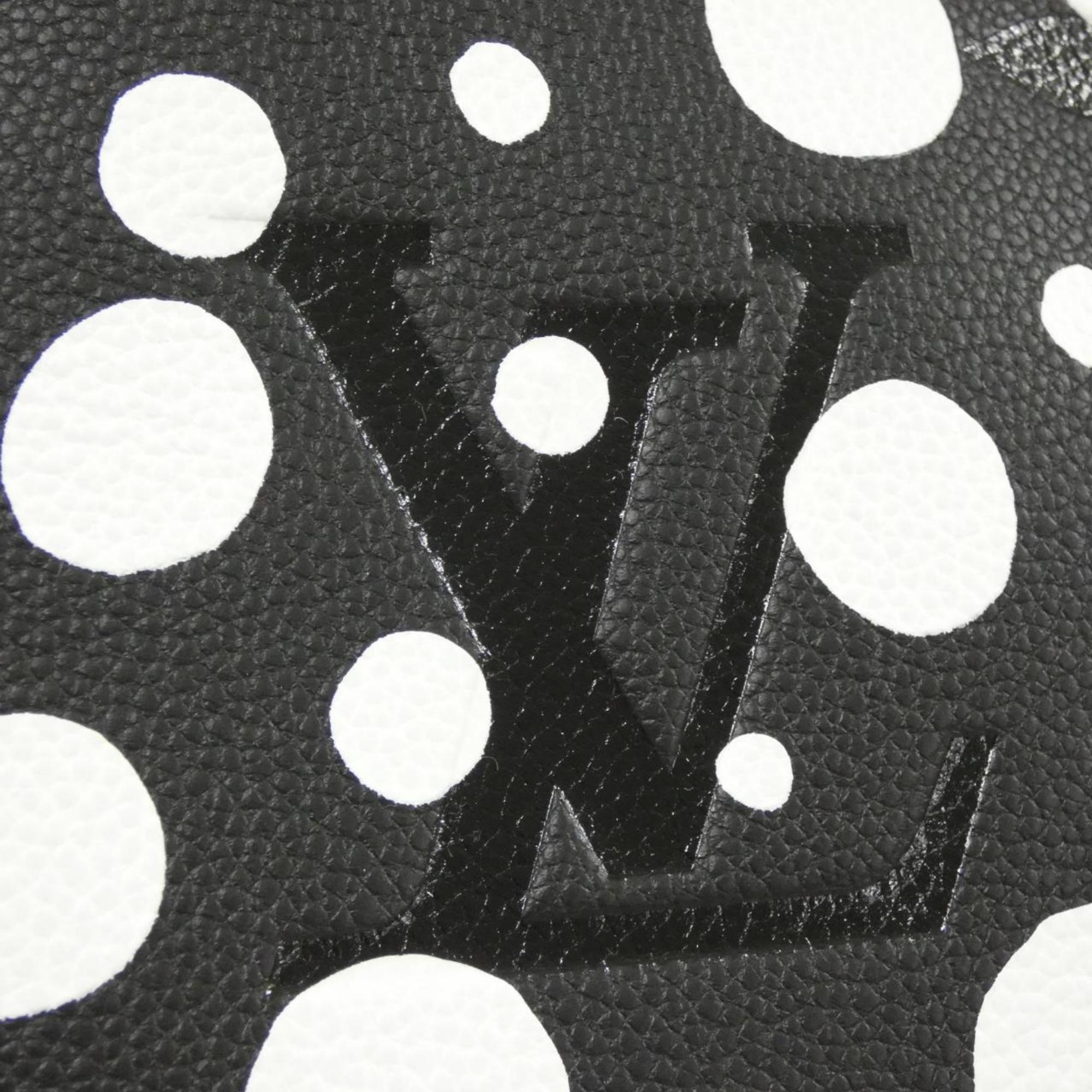 Louis Vuitton Black Leather Handbag (Pre-Owned)