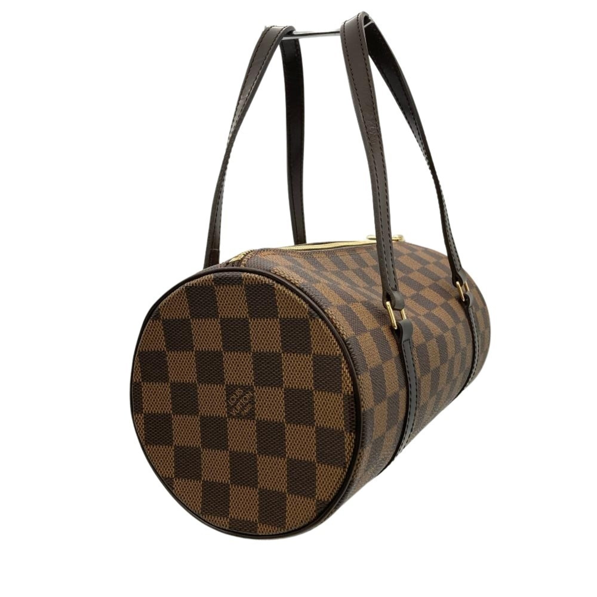 Louis Vuitton Brown Damier Canvas Handbag (Pre-Owned)
