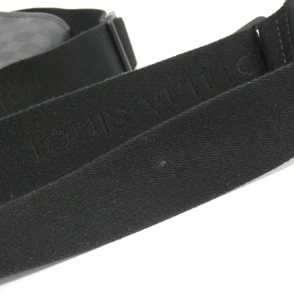 Louis Vuitton Graphite Coated Canvas Shoulder Bag (Pre-Owned)