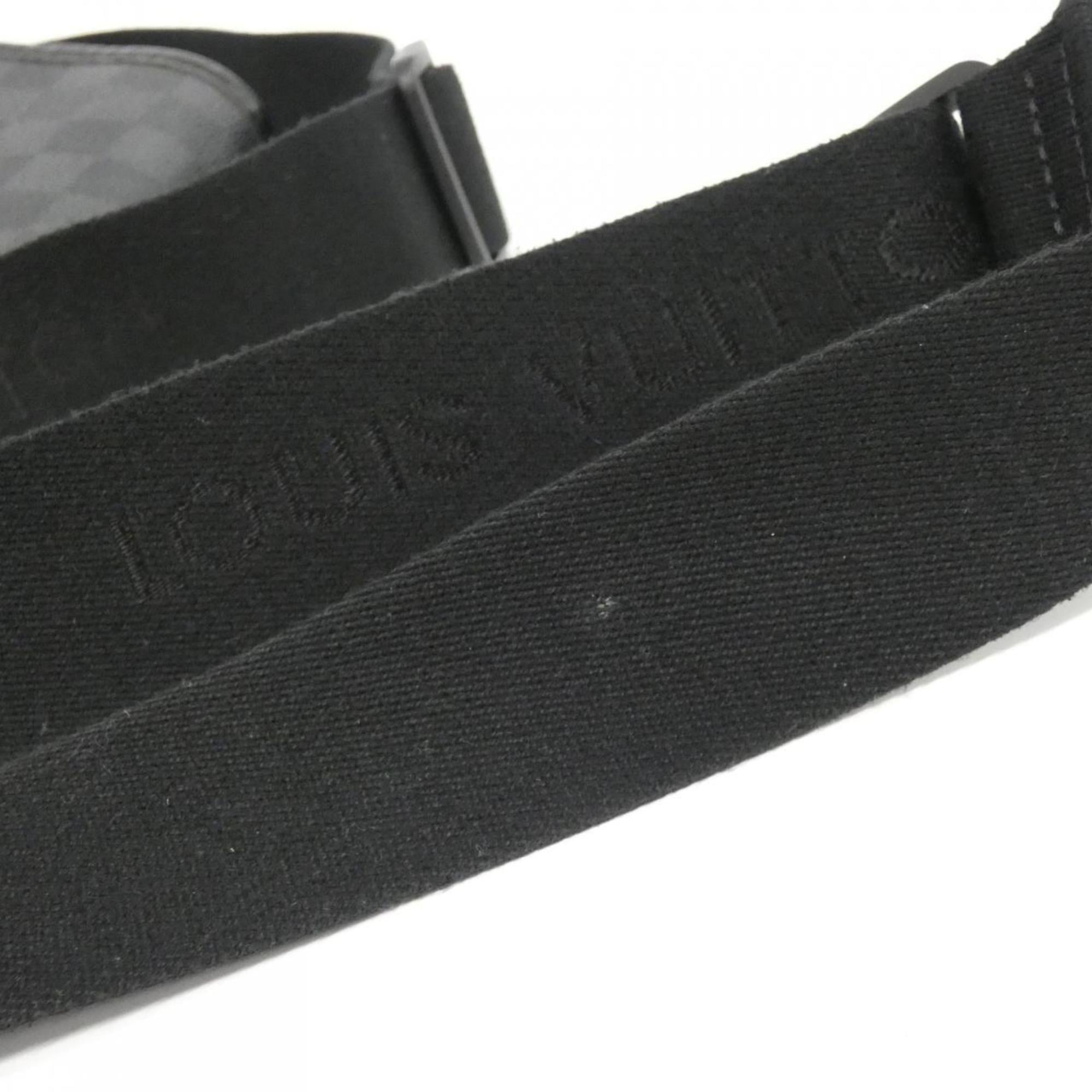 Louis Vuitton Graphite Coated Canvas Shoulder Bag (Pre-Owned)