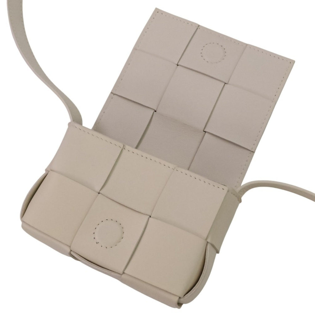 Cassette Crossbody Bag Maxi Intrecciato Leather
