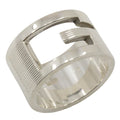 Wide Band Ring Sterling Silver