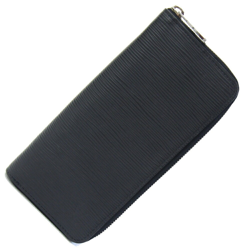 Louis Vuitton Black Noir Epi Leather Long Wallet (Bi-Fold) (Pre-Owned)