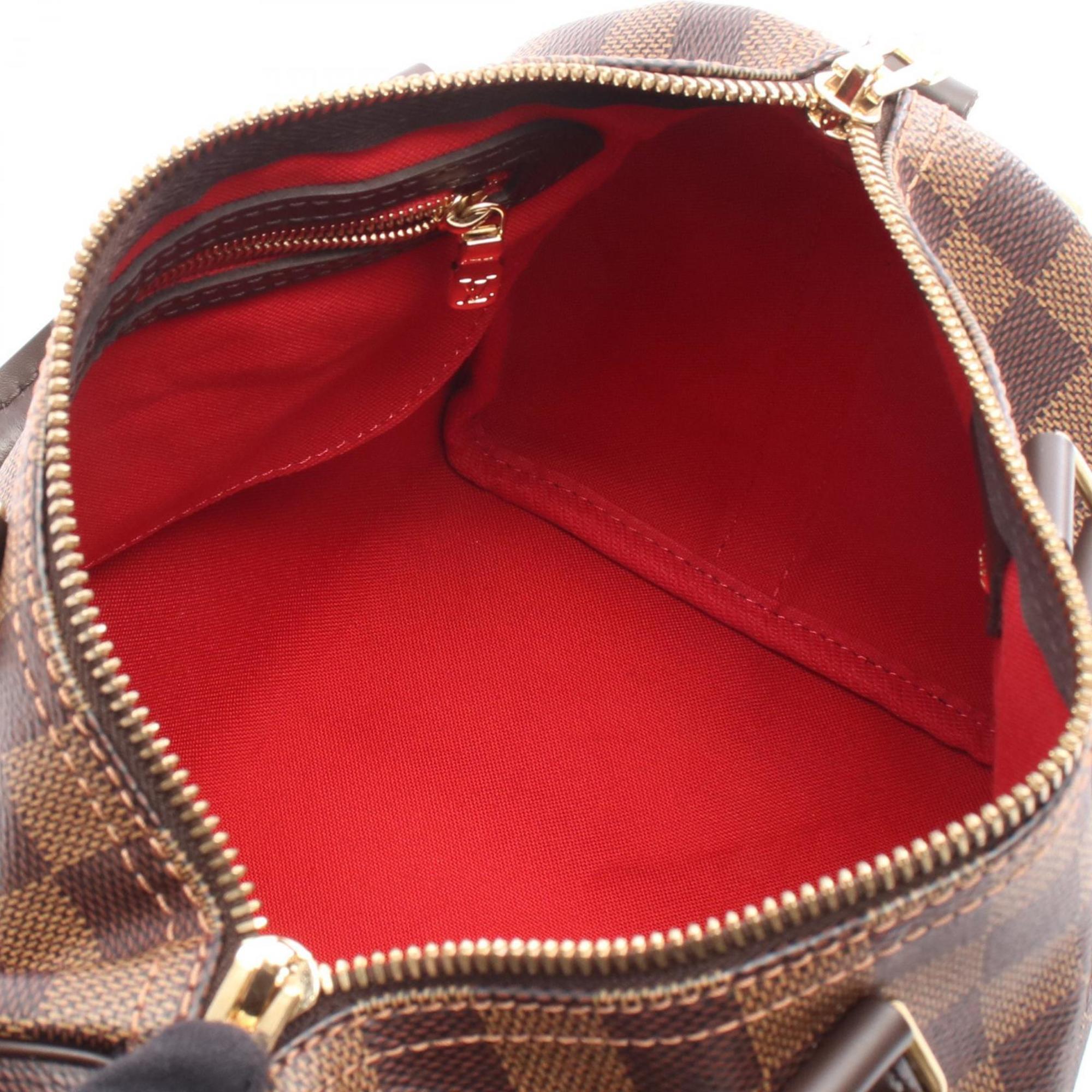 Louis Vuitton Brown Ebene Coated Canvas Leather Handbag (Pre-Owned)