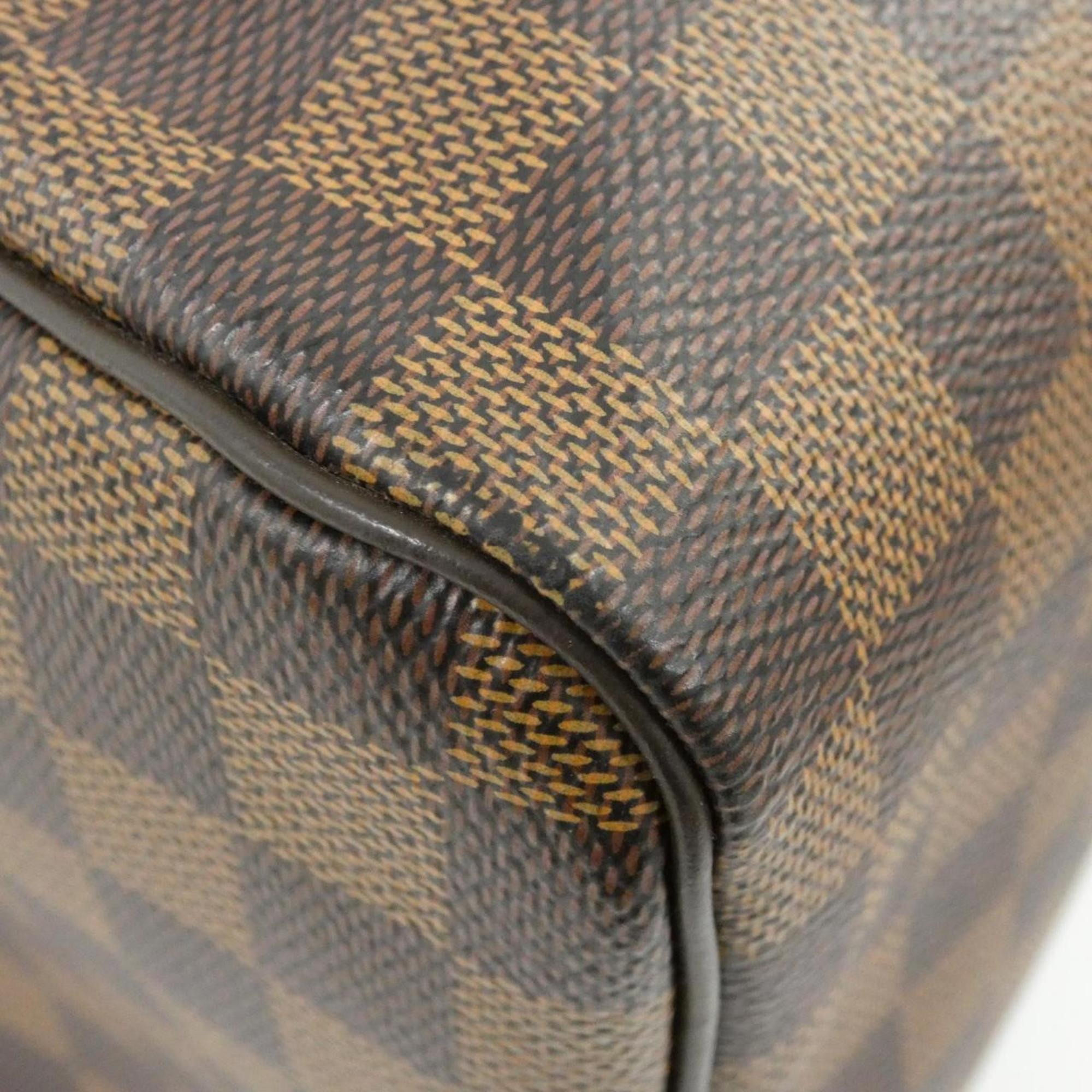 Louis Vuitton Ebene Coated Canvas Boston Bag (Pre-Owned)
