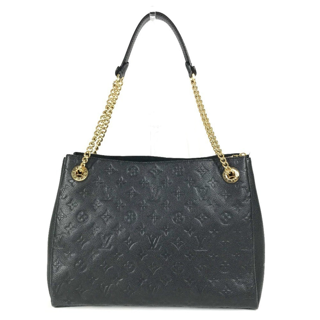Louis Vuitton Black Noir Monogram Empreinte Shoulder Bag Tote Bag (Pre-Owned)