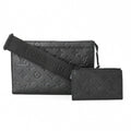 Louis Vuitton Black Monogram Shadow Shoulder Bag (Pre-Owned)