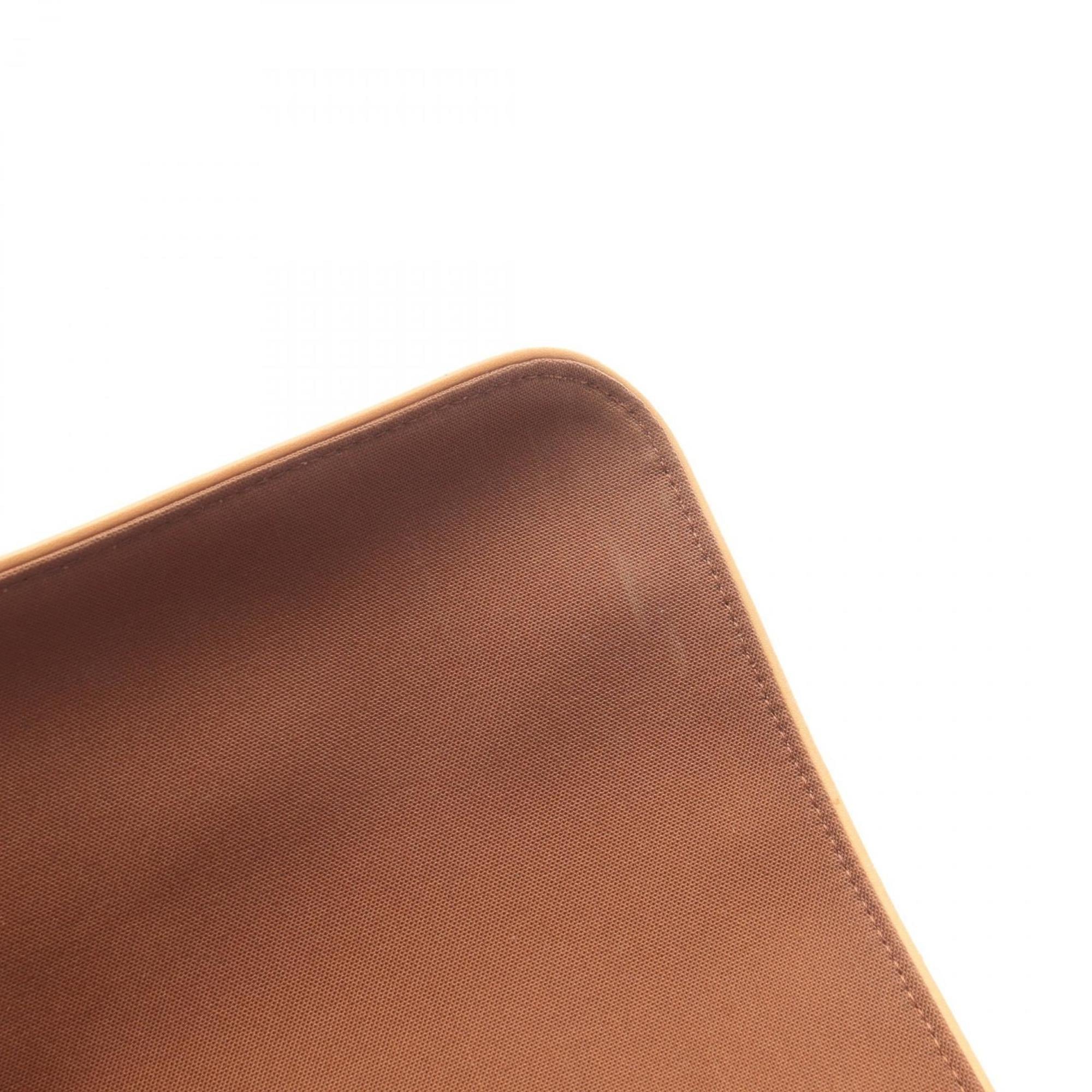 Louis Vuitton Brown Coated Canvas Leather Shoulder Bag (Pre-Owned)