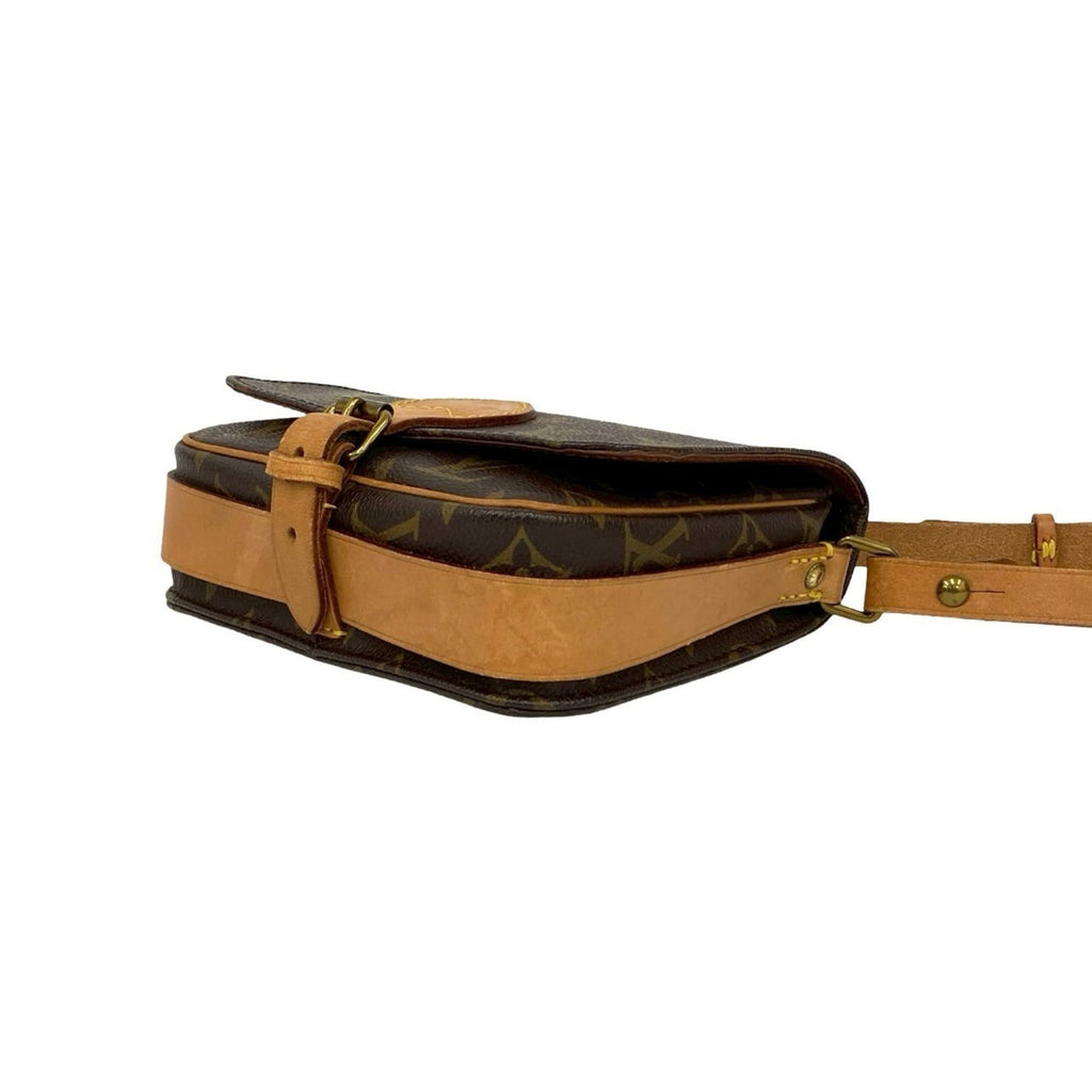 Louis Vuitton Brown Leather Pvc Pochette Shoulder Bag (Pre-Owned)