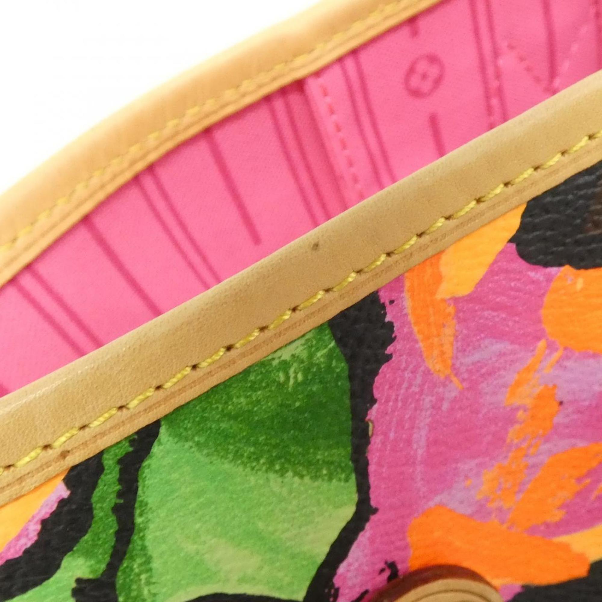 Louis Vuitton Brown Monogram Rose Coated Canvas Handbag (Pre-Owned)