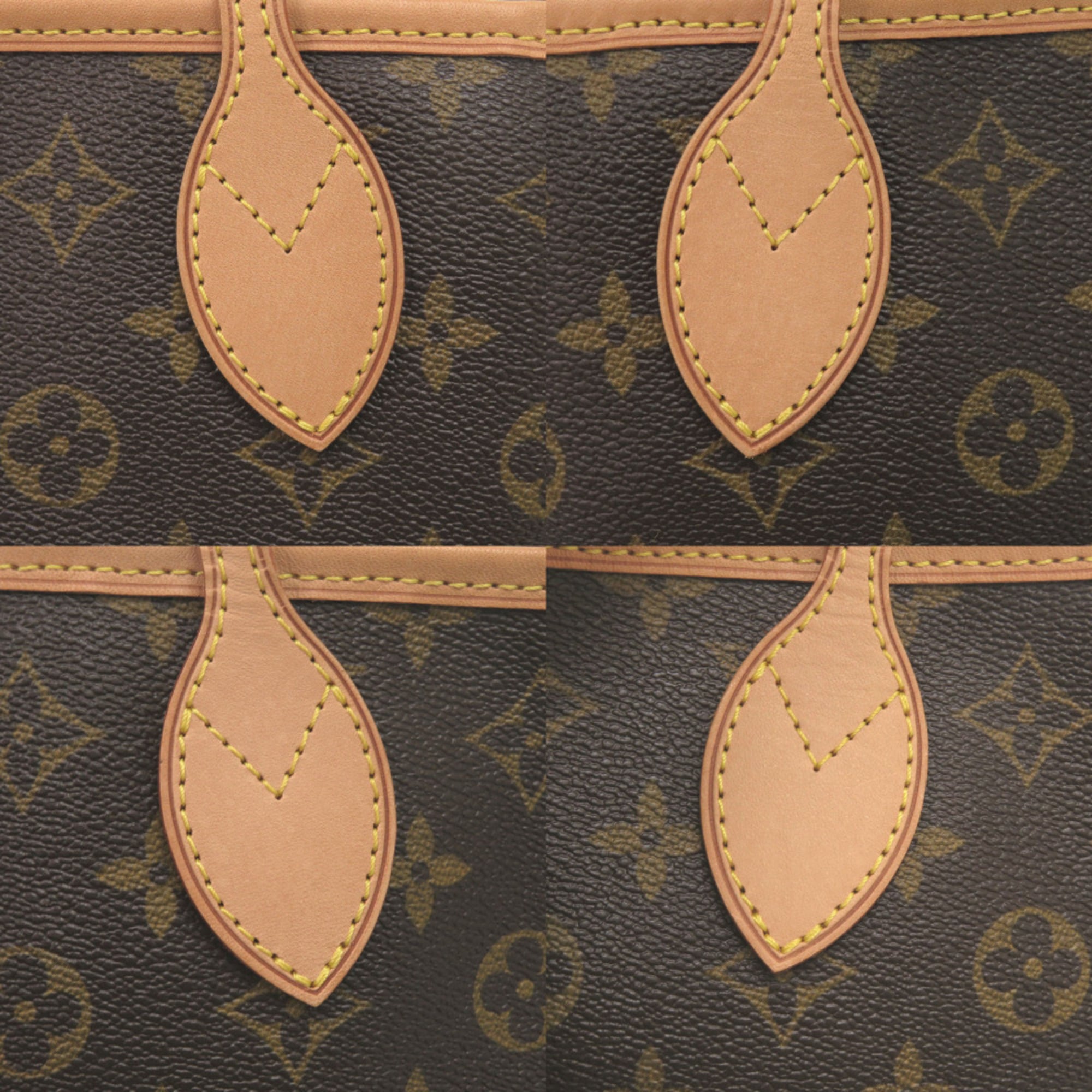 Louis Vuitton Beige Monogram Tote Bag (Pre-Owned)