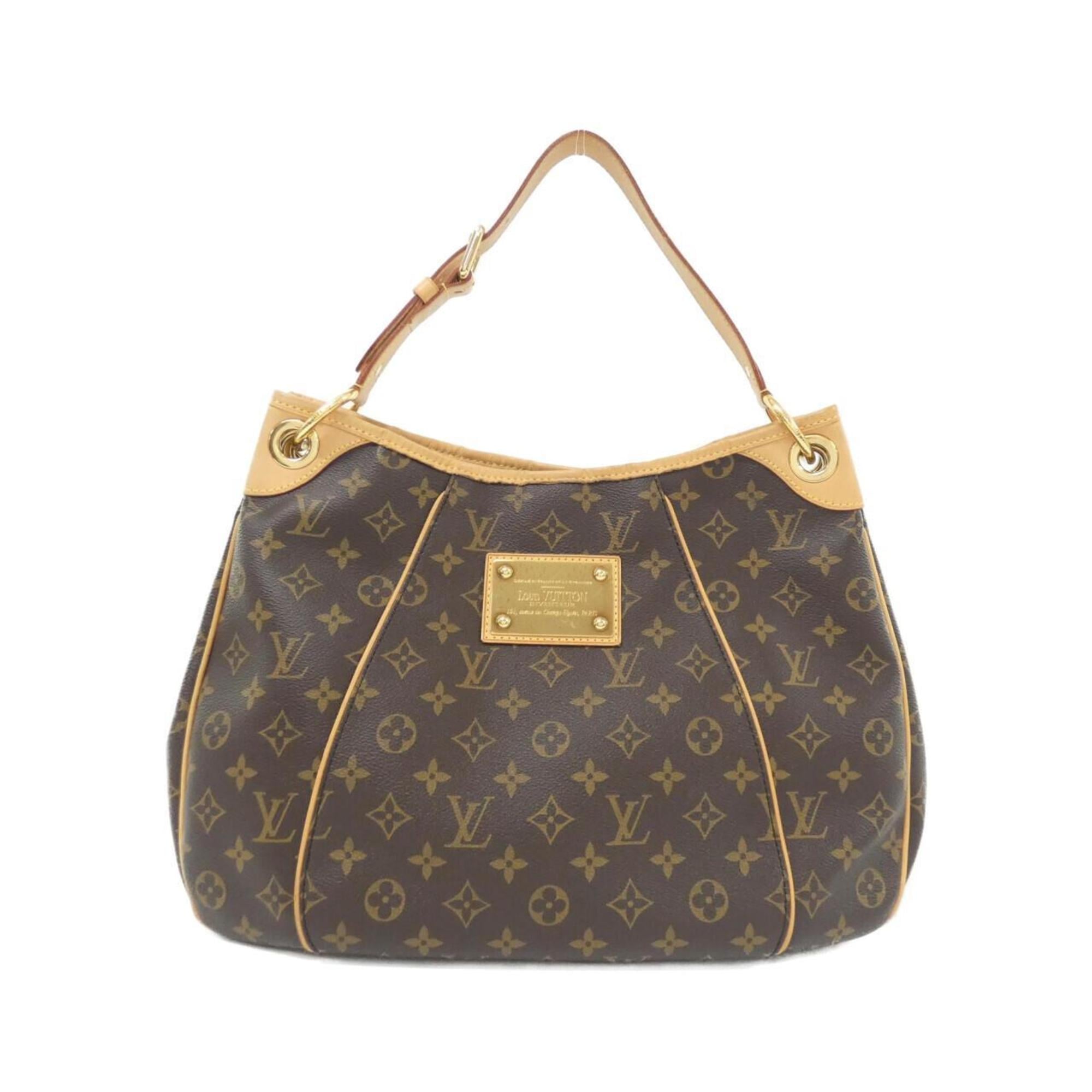 Louis Vuitton Marron Coated Canvas Shoulder Bag (Pre-Owned)