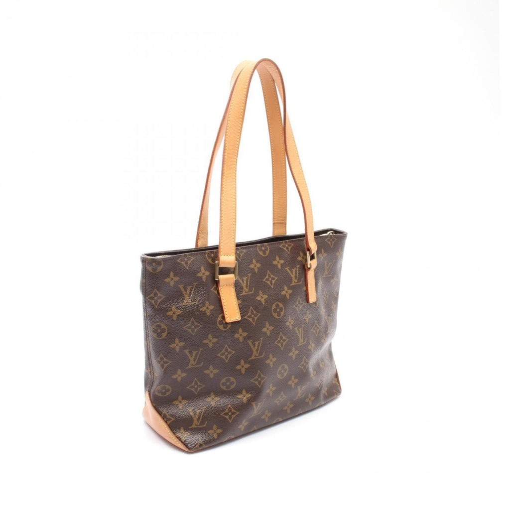 Louis Vuitton Monogram Brown Coated Canvas Leather Shoulder Bag (Pre-Owned)