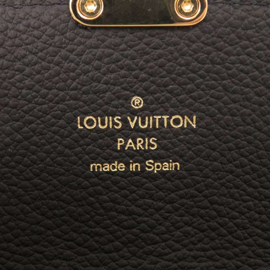 Louis Vuitton Monogram Empreinte Black Noir Monogram Empreinte Long Wallet (Bi-Fold) (Pre-Owned)