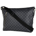 Louis Vuitton Black Damier Graphite Shoulder Bag (Pre-Owned)