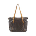 Louis Vuitton Marron Coated Canvas Handbag (Pre-Owned)
