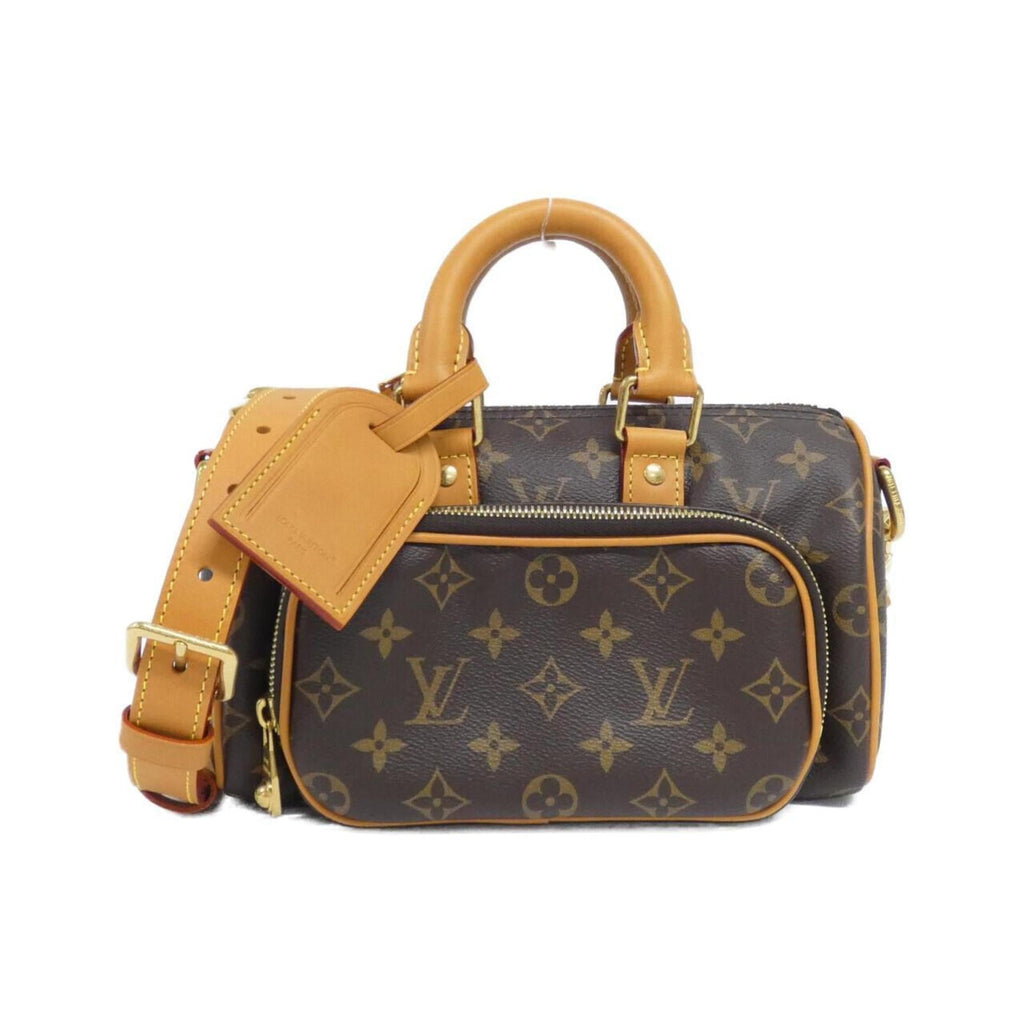 Louis Vuitton Marron Coated Canvas Boston Bag (Pre-Owned)