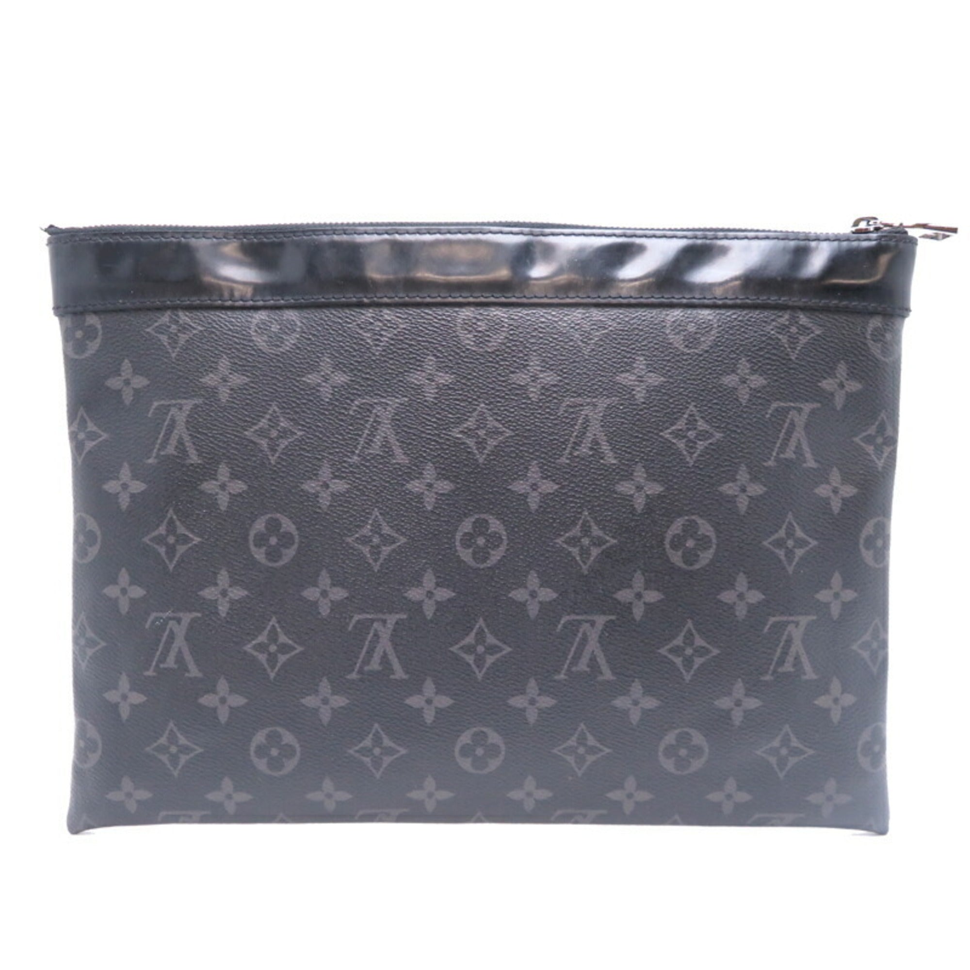 Louis Vuitton Black Monogram Eclipse Monogram Eclipse Clutch Bag (Pre-Owned)