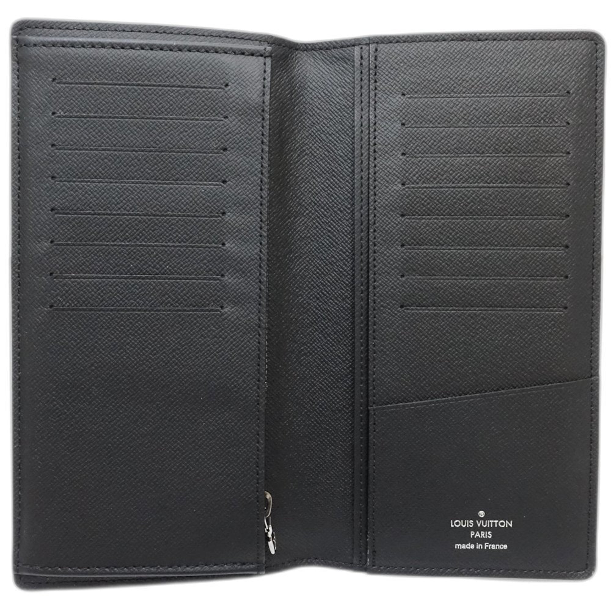 Louis Vuitton Black Monogram Eclipse Monogram Eclipse Long Wallet (Bi-Fold) (Pre-Owned)