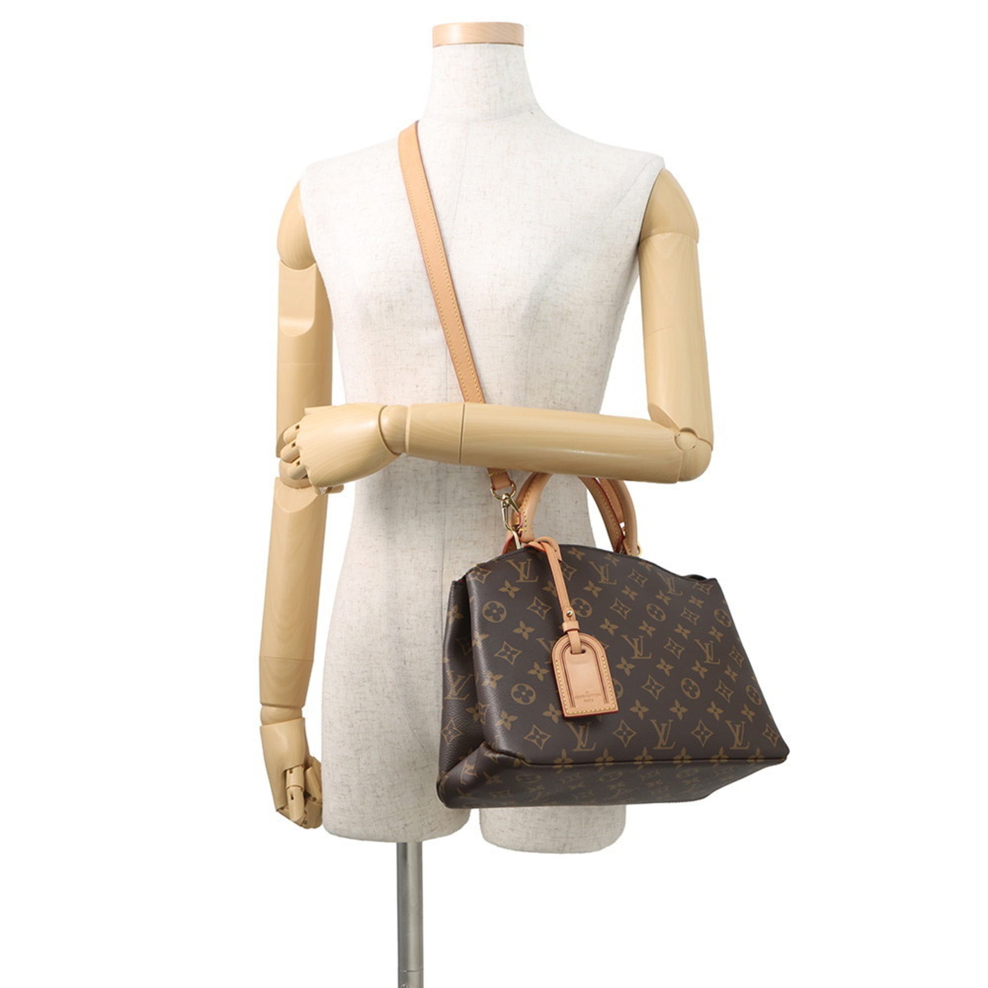 Louis Vuitton Bordeaux Monogram Handbag Shoulder Bag (Pre-Owned)