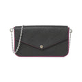 Louis Vuitton Epi Hot Pink Noir Leather Pochette Shoulder Bag (Pre-Owned)