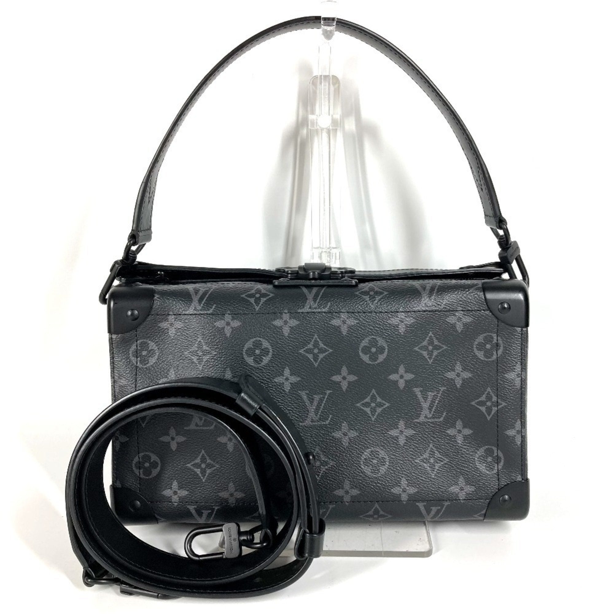 Louis Vuitton Black Monogram Eclipse Monogram Eclipse Clutch Bag Handbag Shoulder Bag (Pre-Owned)