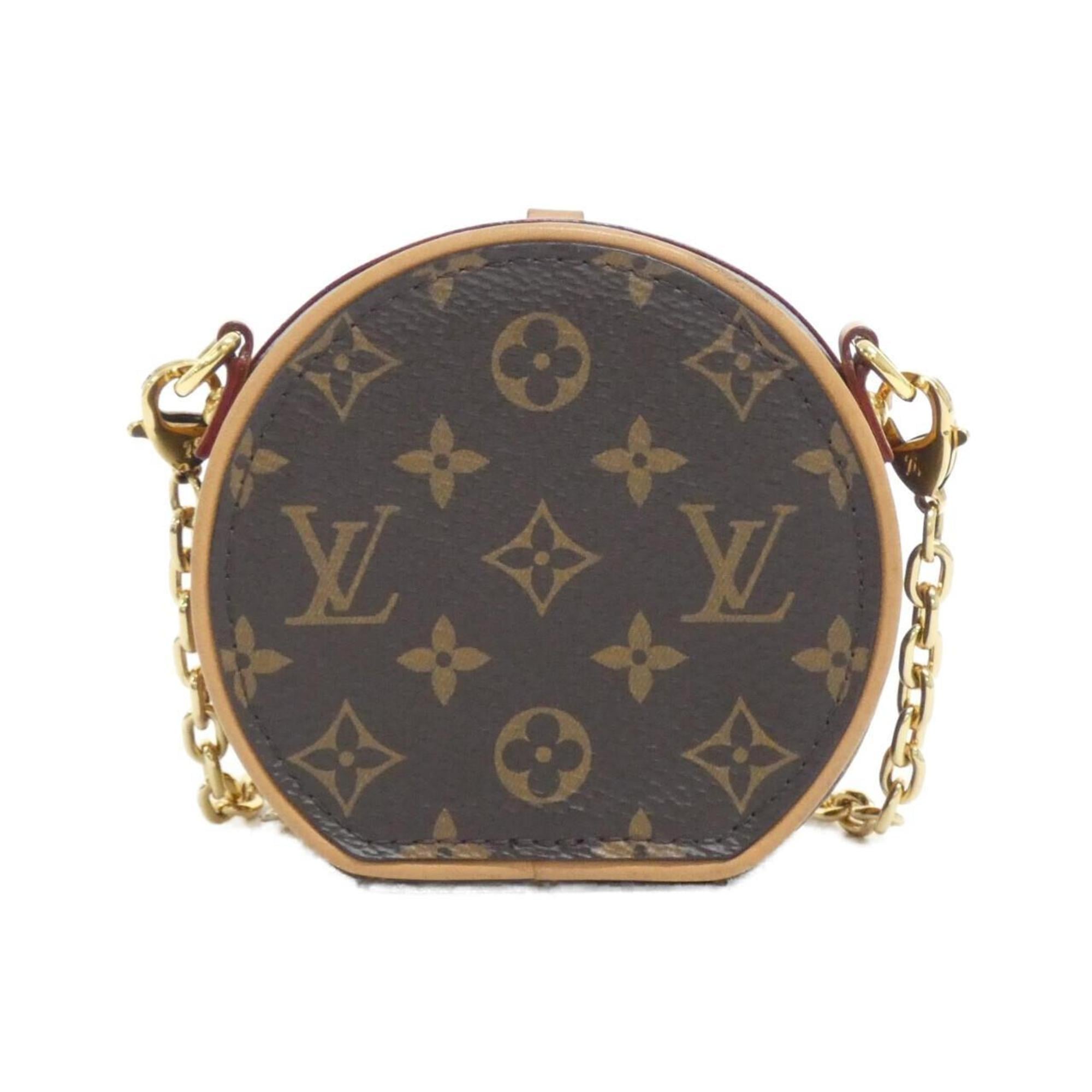 Louis Vuitton Marron Coated Canvas Handbag (Pre-Owned)
