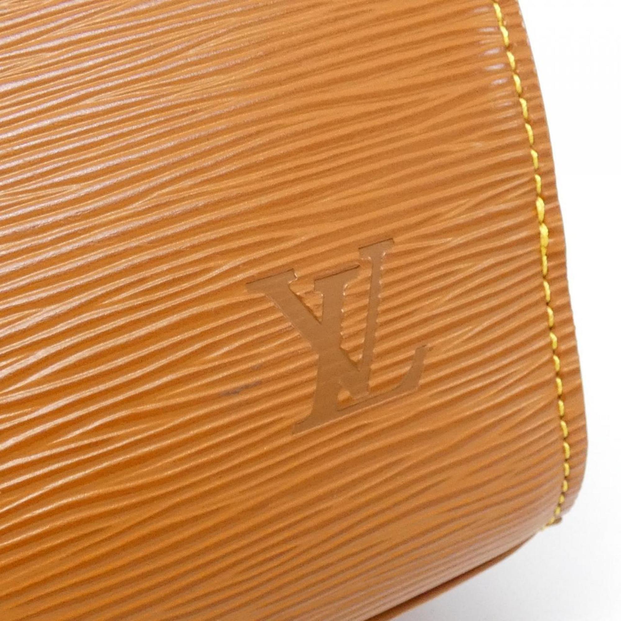 Louis Vuitton Epi Gold Leather Handbag (Pre-Owned)