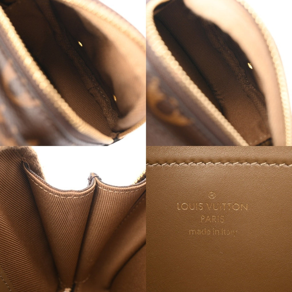 Louis Vuitton Brown Monogram Canvas Shoulder Bag (Pre-Owned)