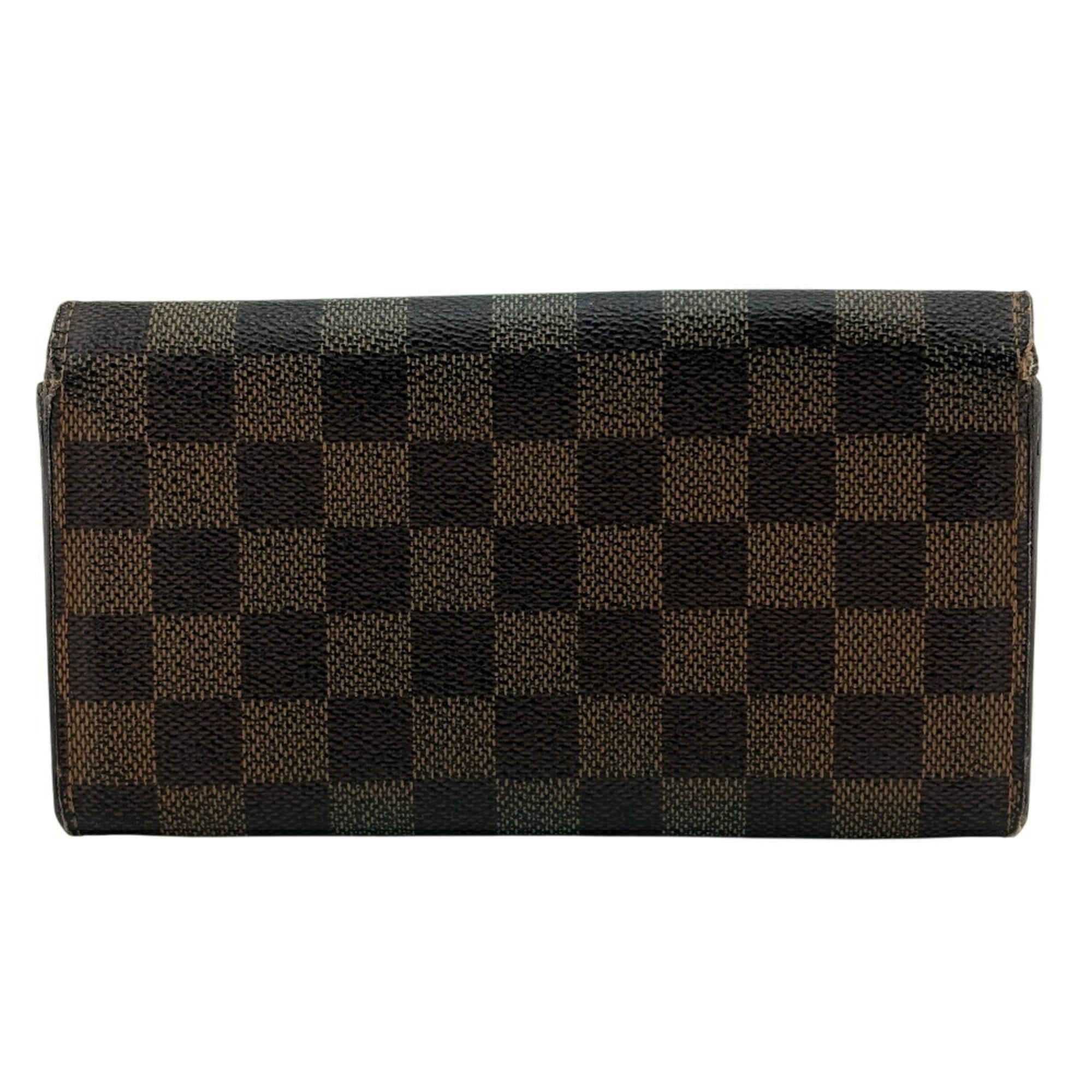 Louis Vuitton Brown Cuir Ombre Leather Coin Purse/Coin Case (Pre-Owned)