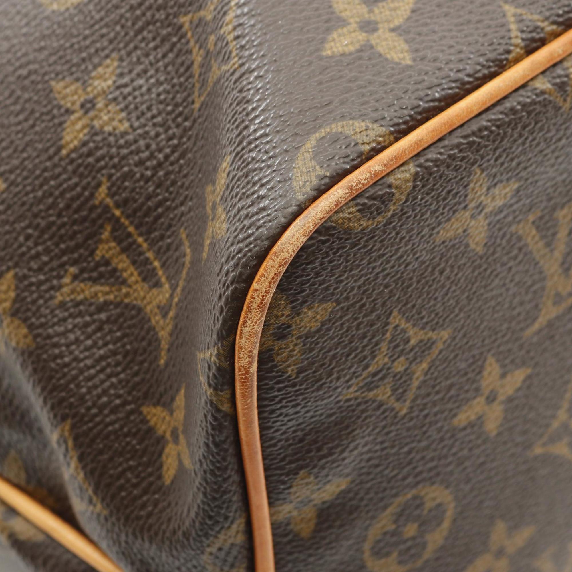 Louis Vuitton Brown Monogram Coated Canvas Handbag (Pre-Owned)