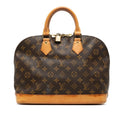 Louis Vuitton Brown Pvc Leather Handbag (Pre-Owned)