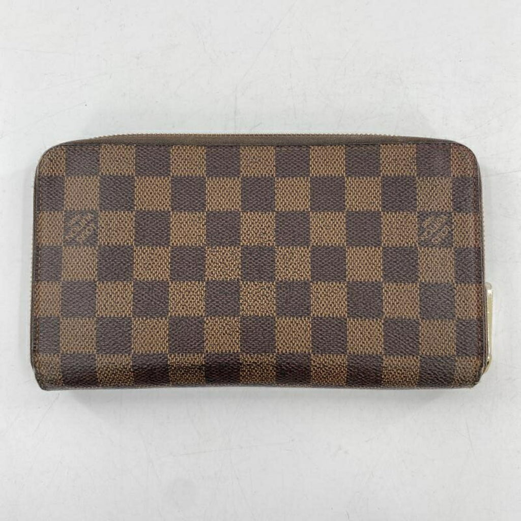 Louis Vuitton Damier Brown Long Wallet (Bi-Fold) (Pre-Owned)