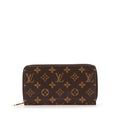 Louis Vuitton Monogram Brown Pvc Long Wallet (Bi-Fold) (Pre-Owned)