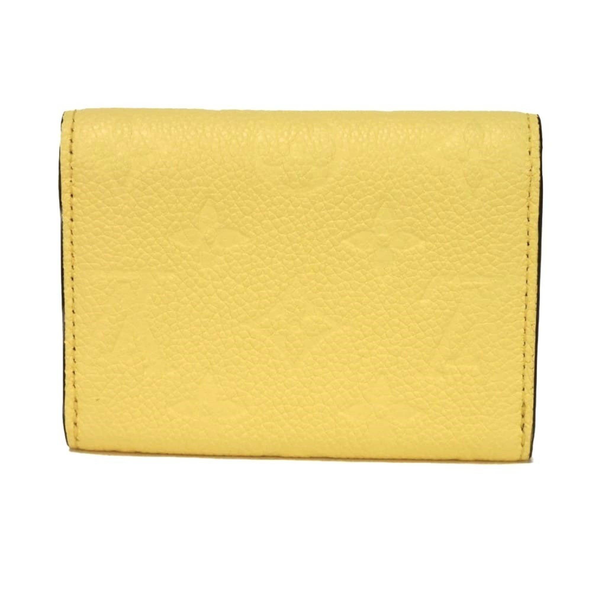 Louis Vuitton Jaune Monogram Yellow Monogram Empreinte Leather Wallet (Bi-Fold) (Pre-Owned)