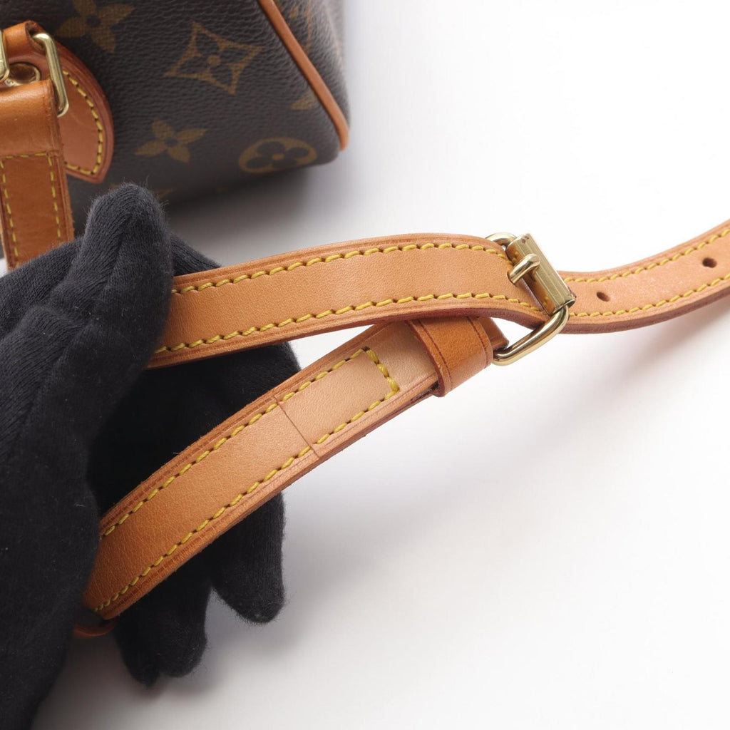 Louis Vuitton Brown Monogram Coated Canvas Shoulder Bag (Pre-Owned)