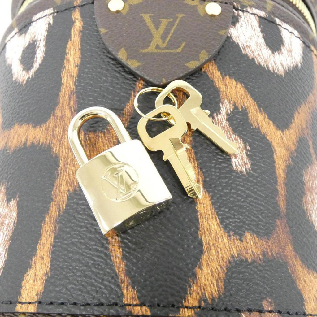 Louis Vuitton Marron Saffron Coated Canvas Handbag (Pre-Owned)