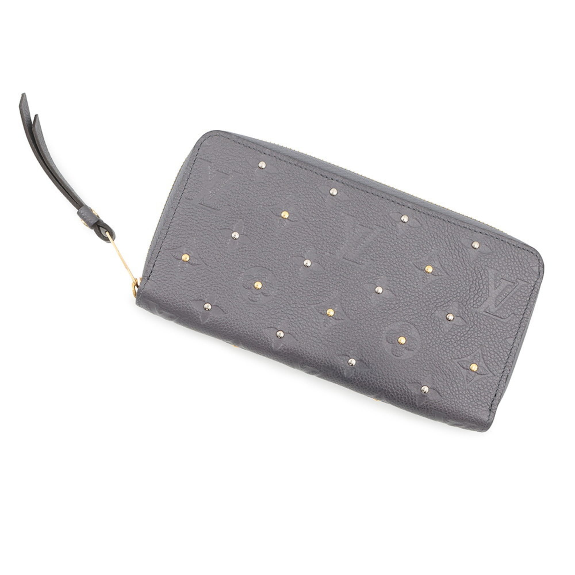 Louis Vuitton Gray Monogram Monogram Empreinte Long Wallet (Bi-Fold) (Pre-Owned)