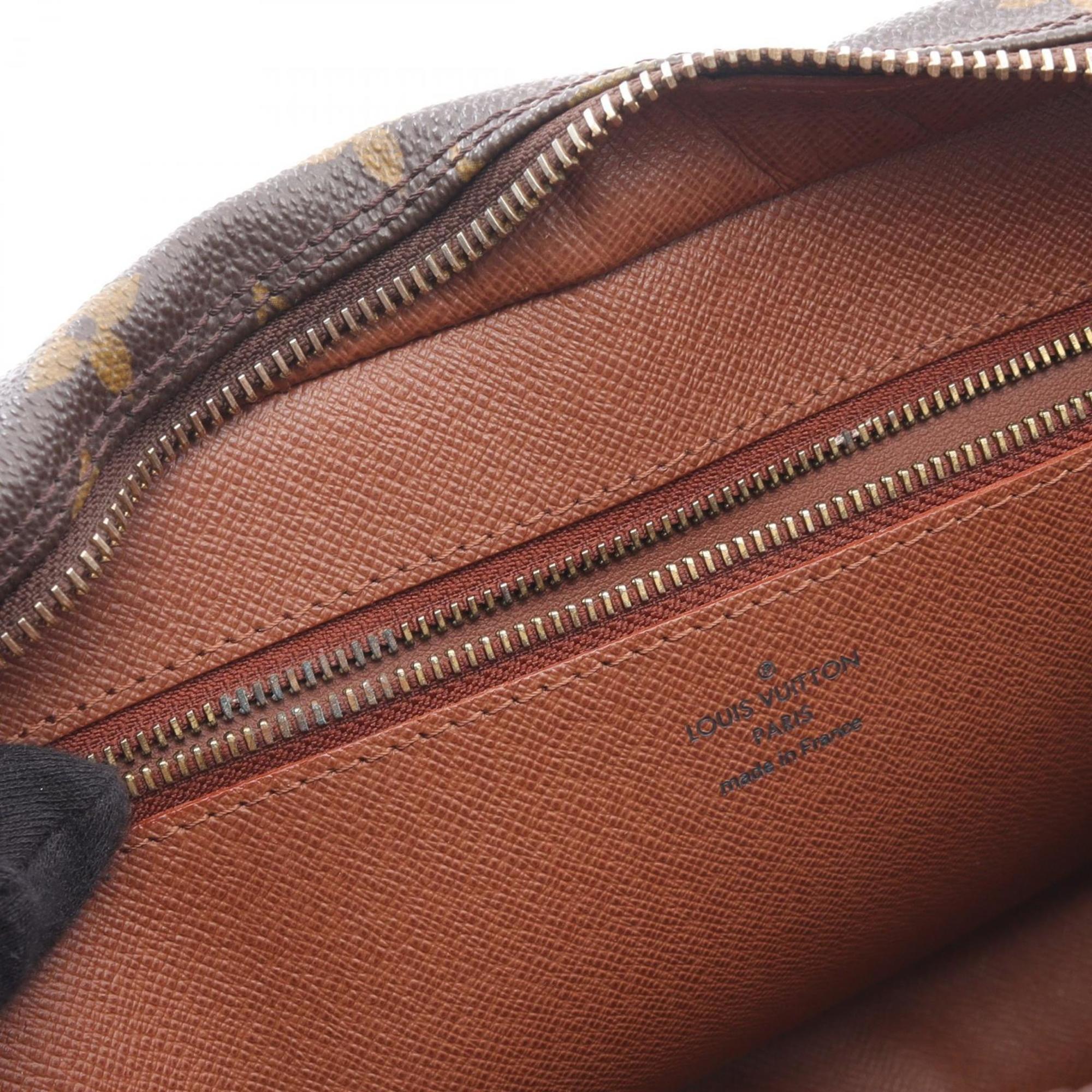 Louis Vuitton Brown Coated Canvas Pvc Leather Shoulder Bag (Pre-Owned)