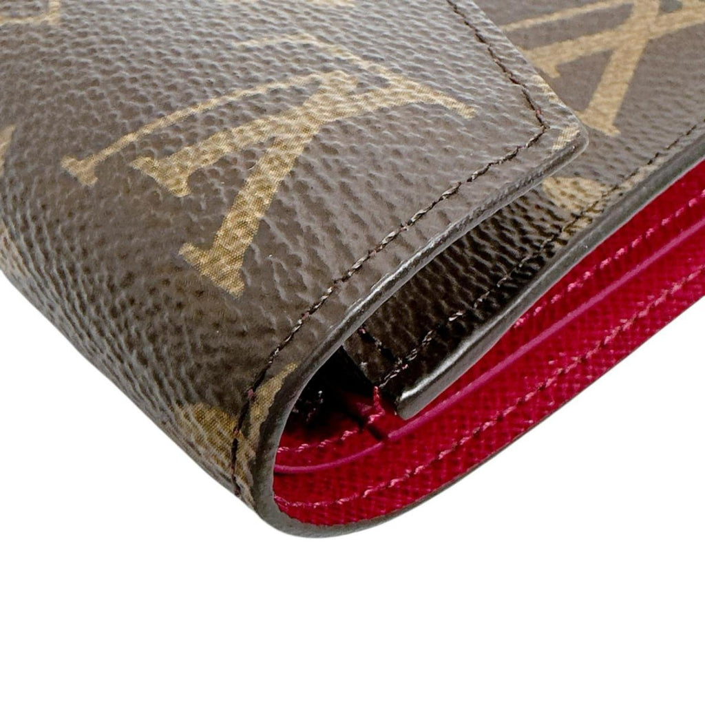 Louis Vuitton Brown Monogram Canvas Wallet (Bi-Fold) (Pre-Owned)