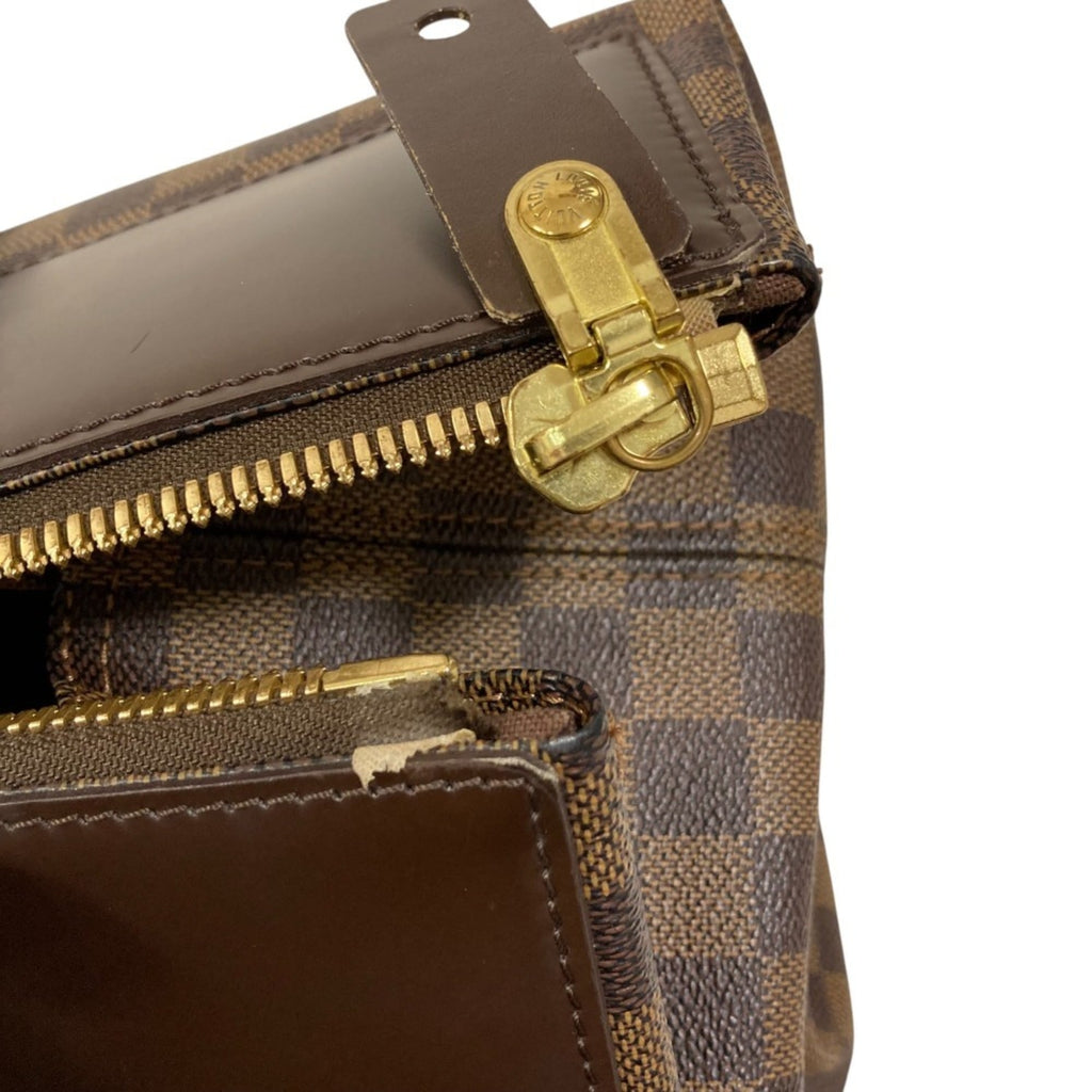 Louis Vuitton Damier Brown Damier Canvas Handbag (Pre-Owned)