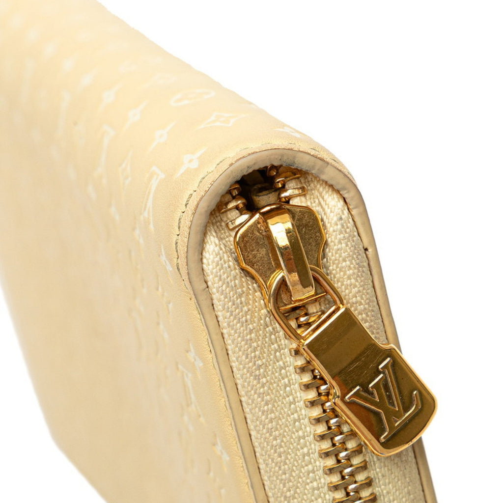 Louis Vuitton Yellow Leather Coin Purse/Coin Case (Pre-Owned)