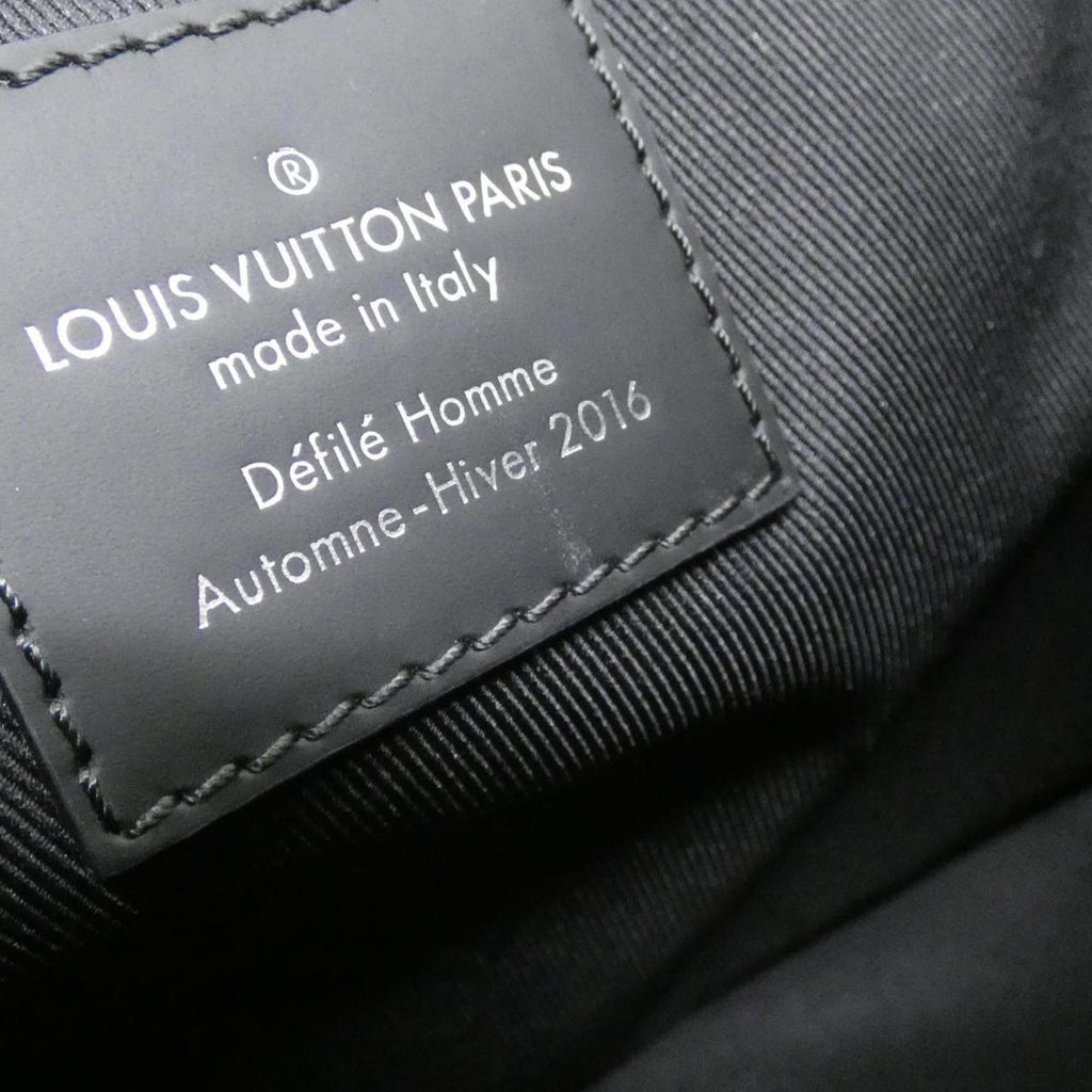 Louis Vuitton Black Coated Canvas Shoulder Bag (Pre-Owned)