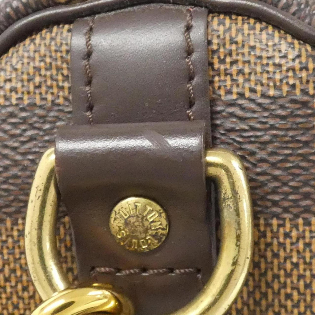 Louis Vuitton Ebene Coated Canvas Boston Bag (Pre-Owned)