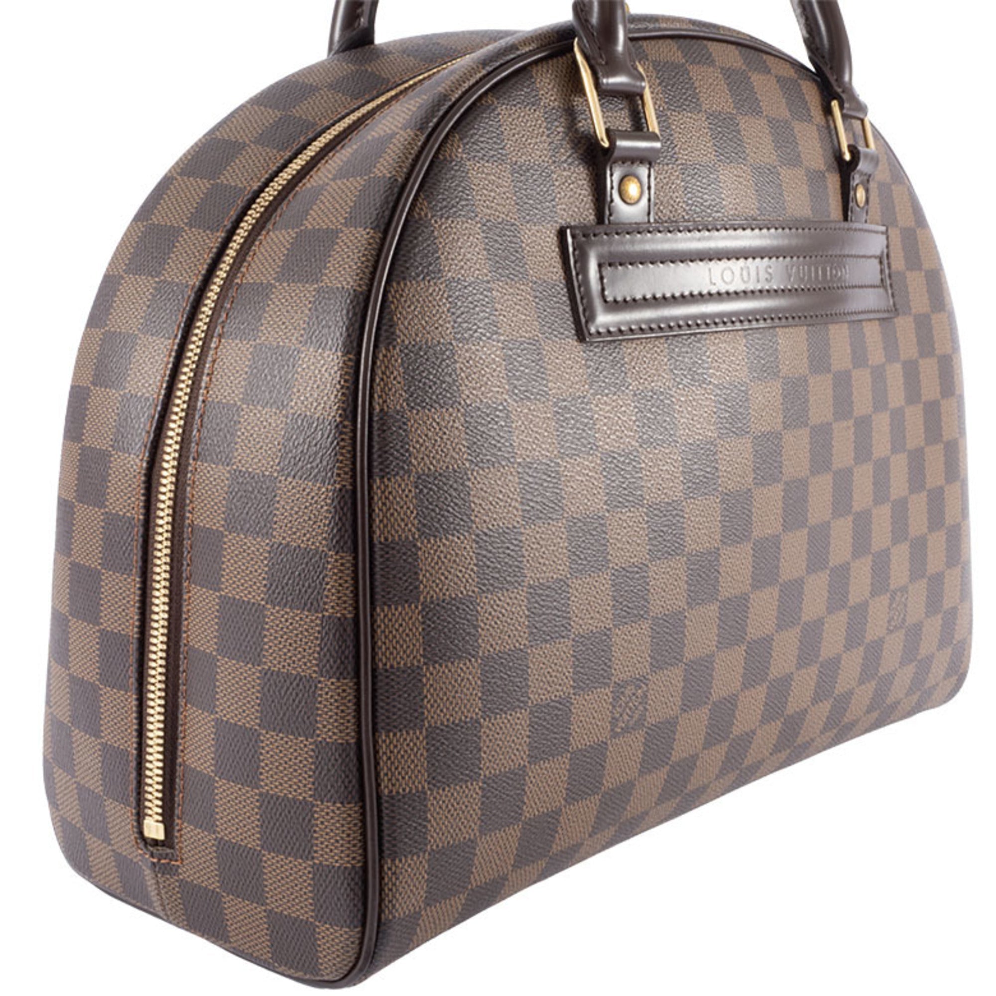 Louis Vuitton Brown Damier Canvas Ebene Damier Canvas Handbag (Pre-Owned)