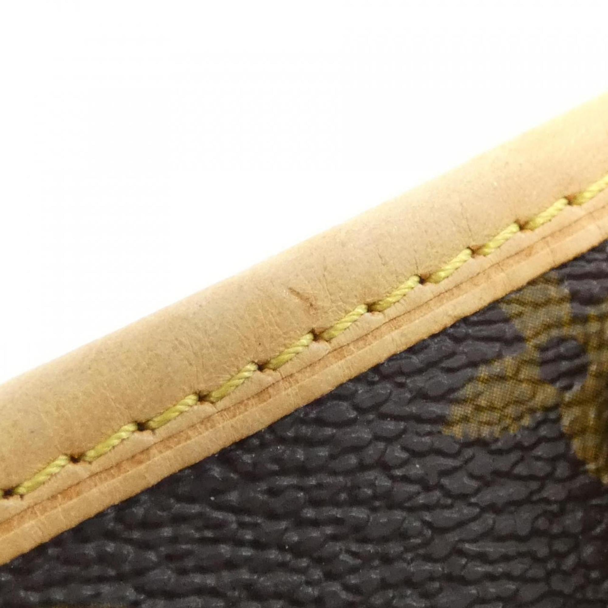 Louis Vuitton Marron Coated Canvas Handbag (Pre-Owned)